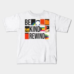 Be Kind Rewind // VHS 80s Nostalgia Kids T-Shirt